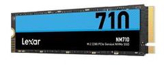 LEXAR SSD NM710 PCle Gen4 M.2 NVMe - 1TB (čítanie/zápis: 5000/4500MB/s)