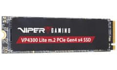 Patriot VIPER VP4300 Lite 1TB SSD / Interný / M.2 PCIe Gen4 x4 NVMe / 2280 / DRAMLESS