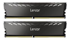 LEXAR THOR DDR4 32GB (kit 2x16GB) UDIMM 3200MHz CL16 XMP 2.0 - Heatsink, čierna