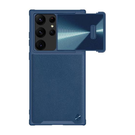 Nillkin Etui Nillkin CamShield Leather do Samsung Galaxy S23 Ultra (niebieskie)