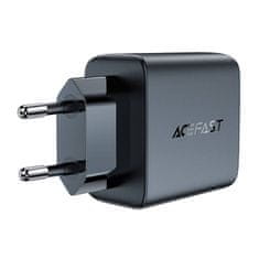 AceFast Sieťová nabíjačka Acefast A49, 2x USB-C, 35W PD (čierna)