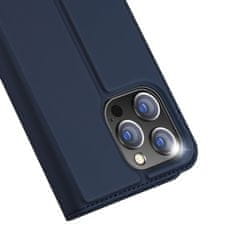 Dux Ducis Skin Pro knižkové puzdro na iPhone 15 Pro, modré