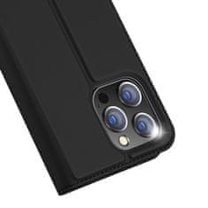 Dux Ducis Skin Pro knižkové puzdro na iPhone 15 Pro Max, čierne