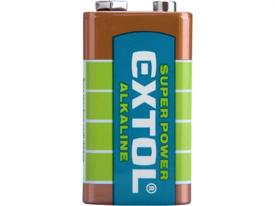 Extol Energy Batéria alkalické, 1ks, 9V (6LR61)