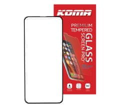 KOMA Tvrdené sklo Full Cover pre Samsung A52 4G, 3D zaoblenie, tvrdosť 9H
