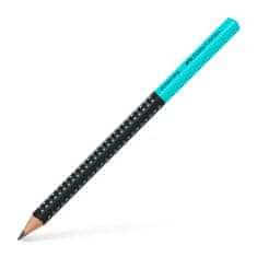 Faber-Castell Grafitová ceruzka Grip Jumbo/HB Two Tone čierna/tyrkysová
