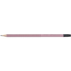 Faber-Castell Grafitová ceruzka Grip 2001 s gumou/B staroružová