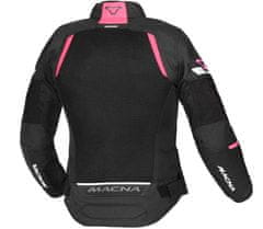 Macna Dámská bunda na moto Tondo black/pink jacket lady vel. XL