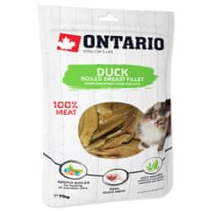 Ontario Pochoutka vařené kachní prsní plátky 70 g