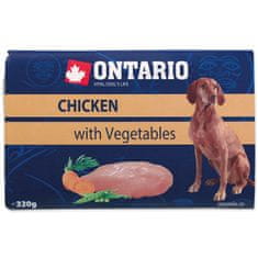 Ontario Vanička kuřecí se zeleninou 320 g