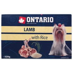 Ontario Vanička jehněčí s rýží 320 g