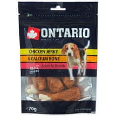 Ontario Pochoutka vápníková kost s kuřecím 70 g