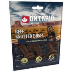 Ontario Pochoutka hovězí pletené kosti 7,5 cm