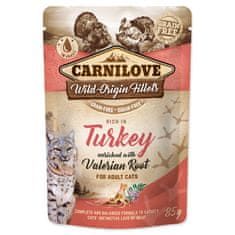 Carnilove Kapsička CARNILOVE Cat Rich in Turkey enriched with Valerian Root 85 g