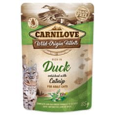 Carnilove Kapsička CARNILOVE Cat Rich in Duck enriched with Catnip 85 g