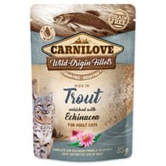 Carnilove Kapsička CARNILOVE Cat Rich in Trout enriched with Echinacea 85 g