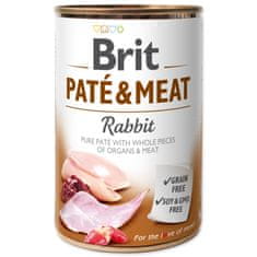Brit Konzerva BRIT Paté & Meat Rabbit 400 g