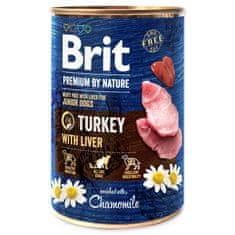 Brit BRIT Premium by Nature Turkey with Liver 400 g