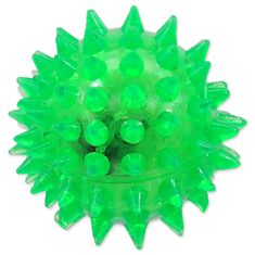 Dog Fantasy Hračka DOG FANTASY míček LED zelený 5 cm 1 ks