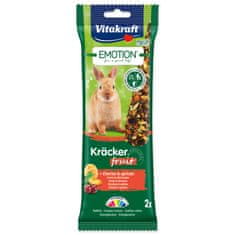 Vitakraft Tyčinky VITAKRAFT Emotion Kracker ovocné pro králíky 112 g