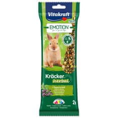 Vitakraft Tyčinky VITAKRAFT Emotion Kracker králík herbal 112 g