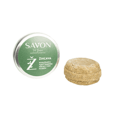 SAVON Žihľava - posilňujúci tuhý šampón 60 g ( hliníková prenoska )