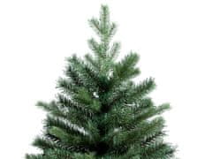 LAALU Ozdobený umelý vianočný stromček SNEHOVÁ Rozprávka 60 cm s LED OSVETLENÍM V KVETINÁČI