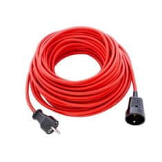 Euronářadí Kábel predlžovací BASIC PPS, 30m/230V, červený