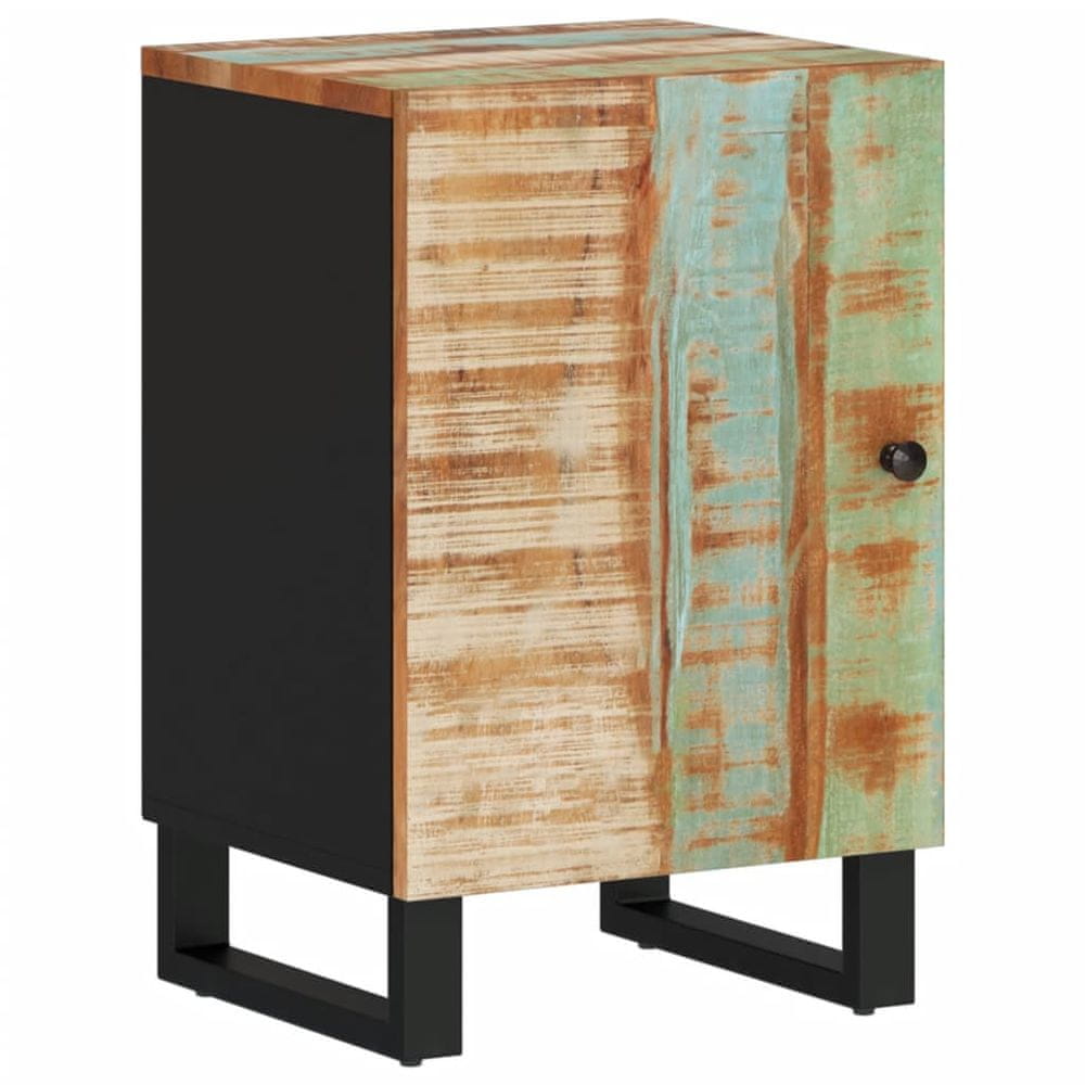Vidaxl Kúpeľňová skrinka 38x33x58 cm masívne recyklované drevo