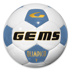 Gems Futbalová lopta Gems Olimpico Modrá biela/modrá 5