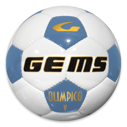 Gems Futbalová lopta Gems Olimpico Tmavomodrá biela/tmavomodrá 4