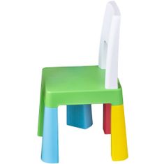 Tega Detská sada stolček a stolička Multifun multicolor 