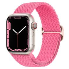 BStrap Elastic Nylon remienok na Apple Watch 42/44/45mm, starlight pink