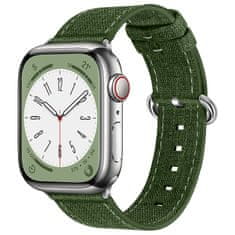 BStrap Denim remienok na Apple Watch 38/40/41mm, olive green
