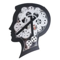 MULTICHANNEL Nástenné hodiny Brain Design s pohyblivými ozubenými kolieskami, Channel 4919