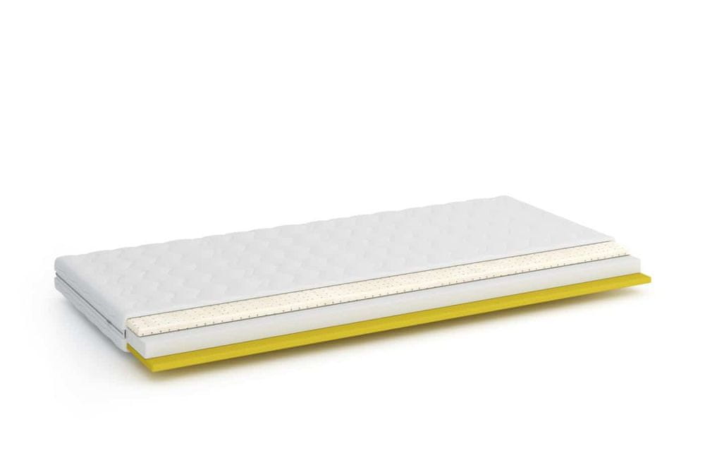 Veneti Penový matrac s latexovou vrstvou 90x160 TORVIN - výška 11 cm