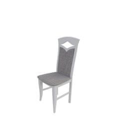 Veneti Jedálenská stolička MOVILE 30 - biela / šedá 2