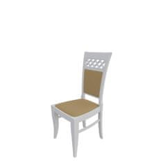 Veneti Jedálenská stolička MOVILE 29 - biela / béžová
