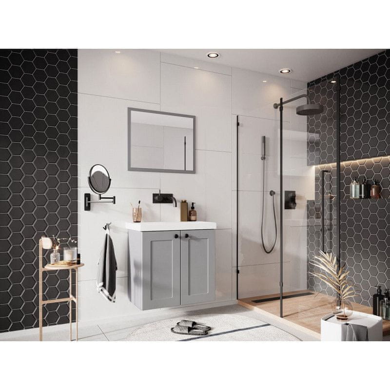 Veneti Kúpeľňový nábytok s umývadlom SYKE 5 - šedý