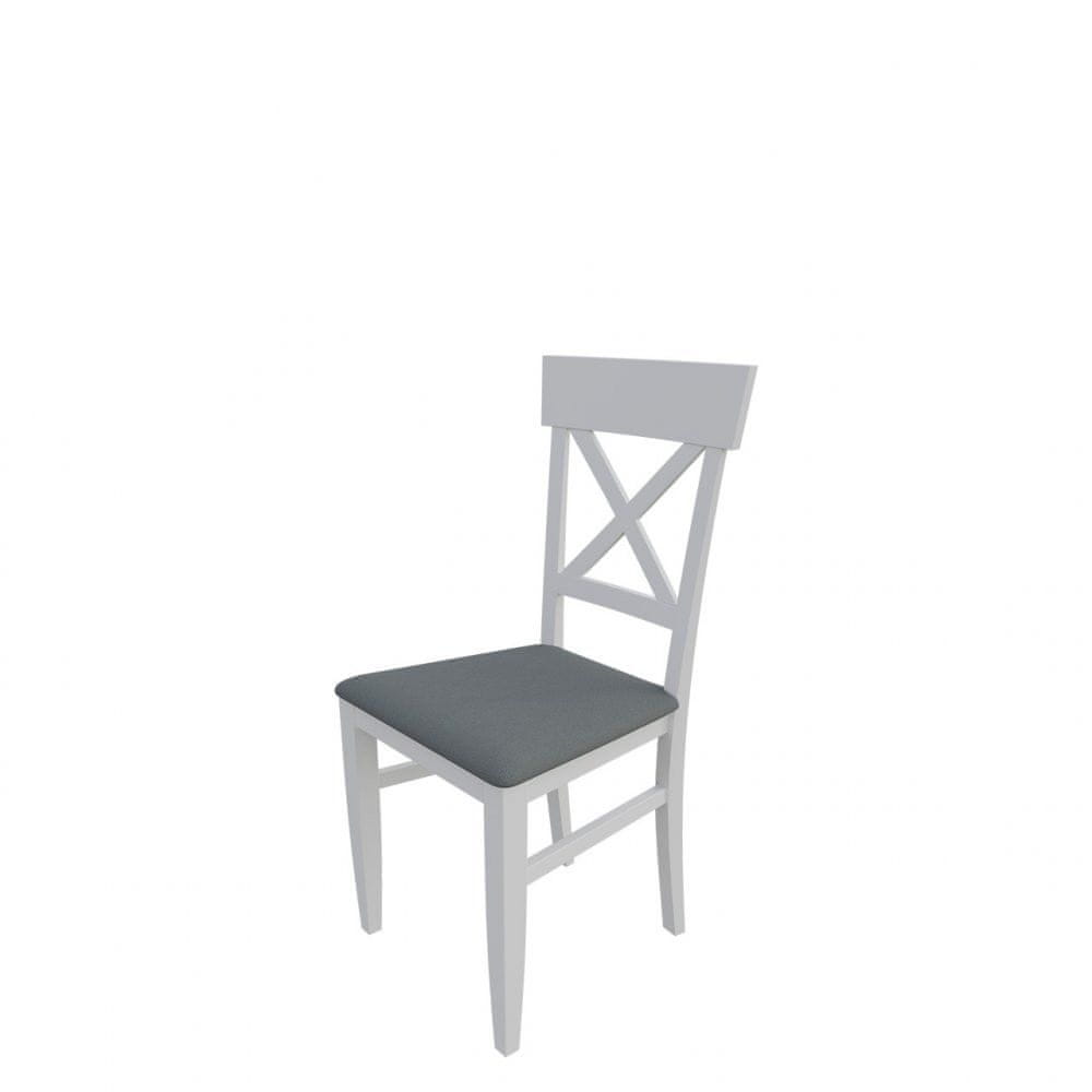 Veneti Jedálenská stolička MOVILE 39 - biela / šedá 1