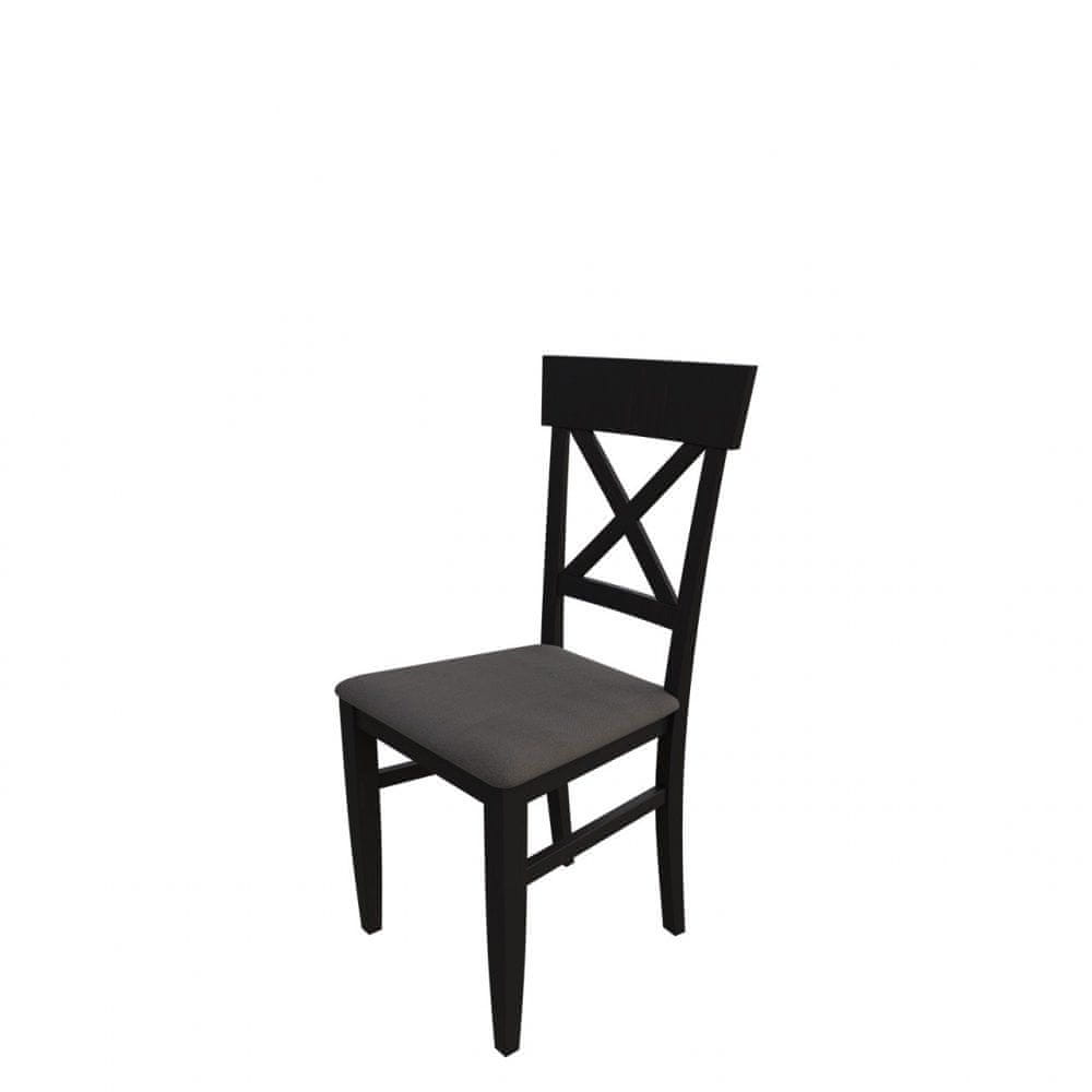 Veneti Jedálenská stolička MOVILE 39 - wenge / tmavá hnedá 2