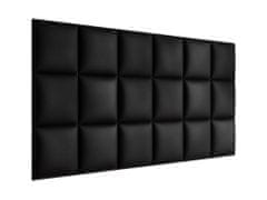 Veneti Čalúnený nástenný panel 30x30 PAG - čierna eko koža