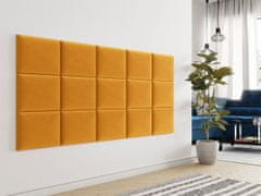 Veneti Čalúnený nástenný panel 40x30 PAG - žltý