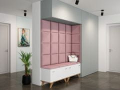 Veneti Čalúnený nástenný panel 30x30 PAG - ružový