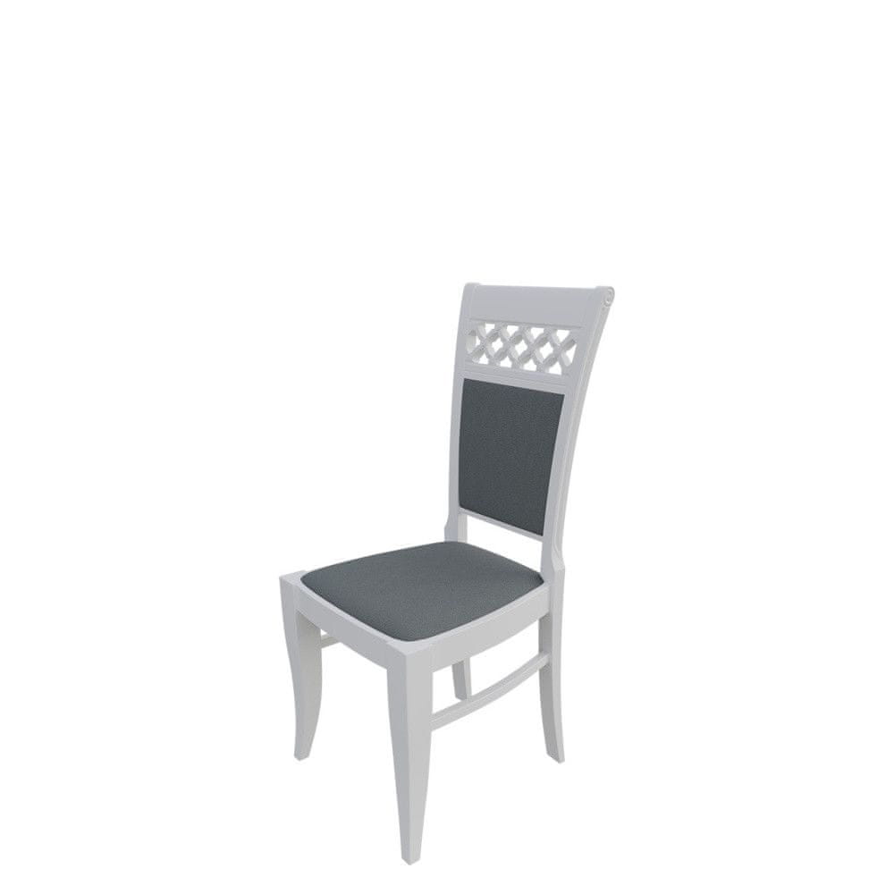 Veneti Jedálenská stolička MOVILE 29 - biela / šedá 1