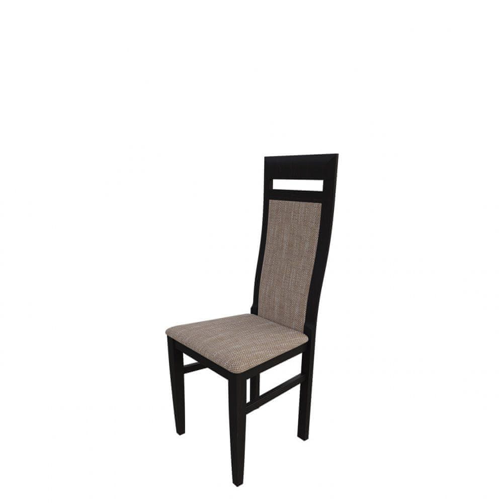 Veneti Jedálenská stolička MOVILE 43 - wenge / hnedá