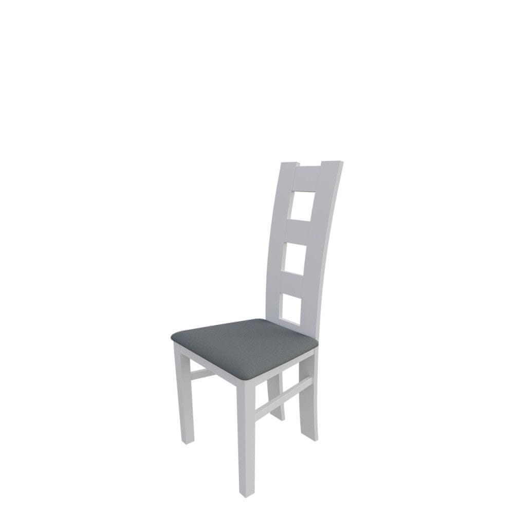 Veneti Jedálenská stolička MOVILE 21 - biela / šedá 1