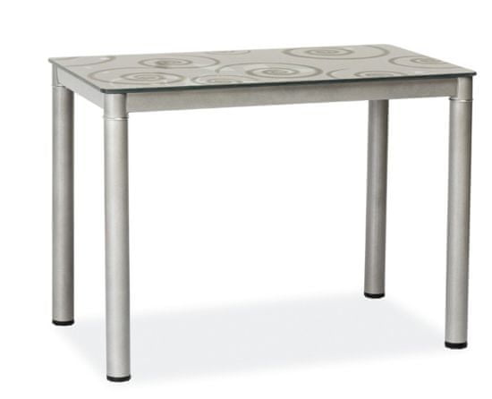 Veneti Malý jedálenský stôl HAJK 1 - 80x60, šedý