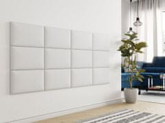 Veneti Čalúnený nástenný panel 50x30 PAG - biela ekokoža