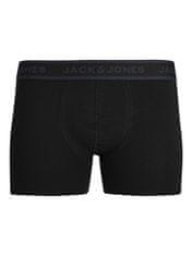 Jack&Jones 3 PACK - pánske boxerky JACLOUIS 12241168 Black (Veľkosť S)